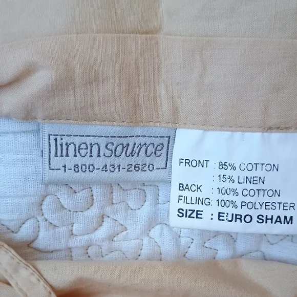 Floral Scalloped Pillow Shams - Picture 3 of 6